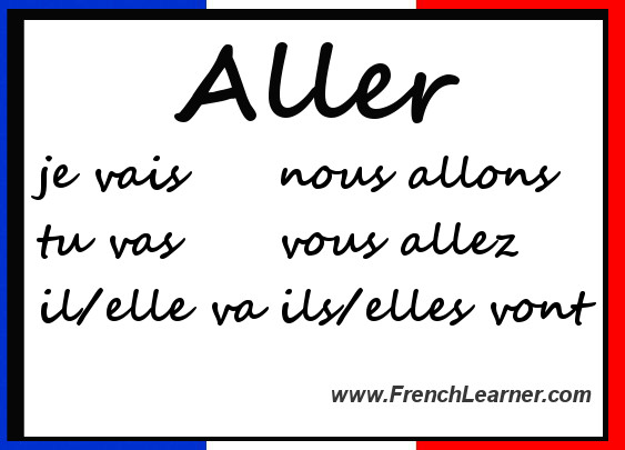 French Conjugation Chart