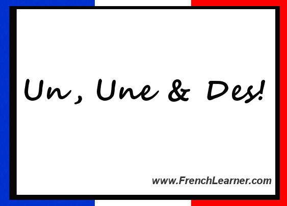 French indefinite articles