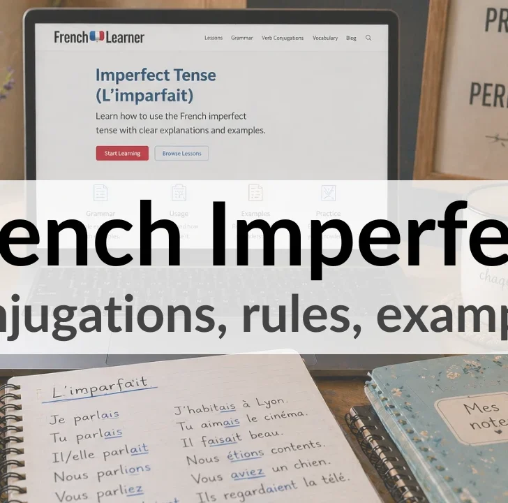 French Imperfect Tense (Imparfait): Conjugation and Rules