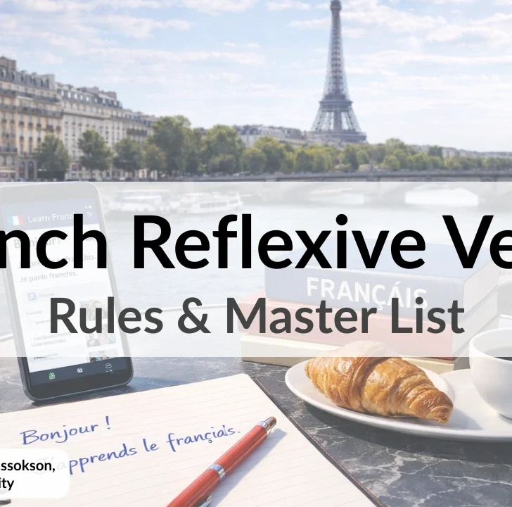 French Reflexive Verbs (Les verbes pronominaux)