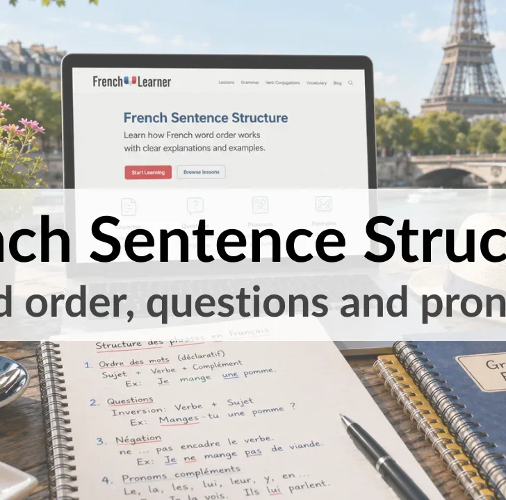 French Sentence Structure