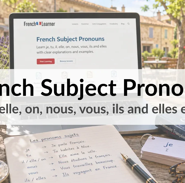 French Subject Pronouns