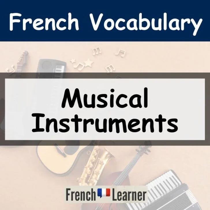 Musical Instruments Vocabulary