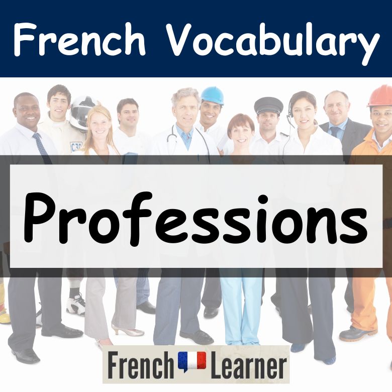 French professions vocabulary