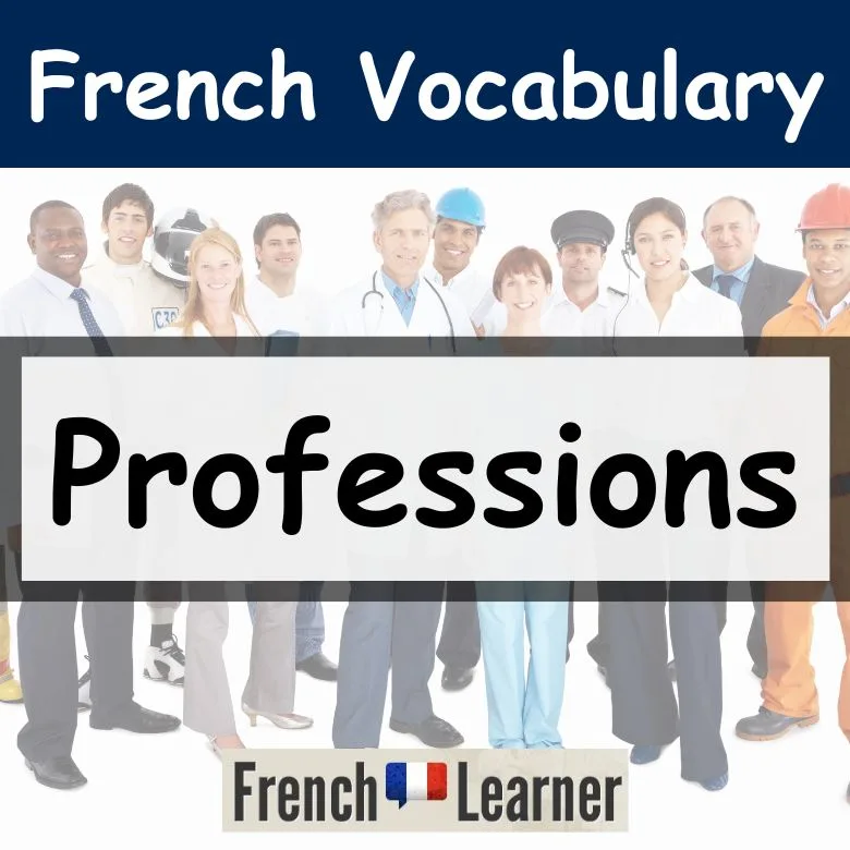 French professions vocabulary