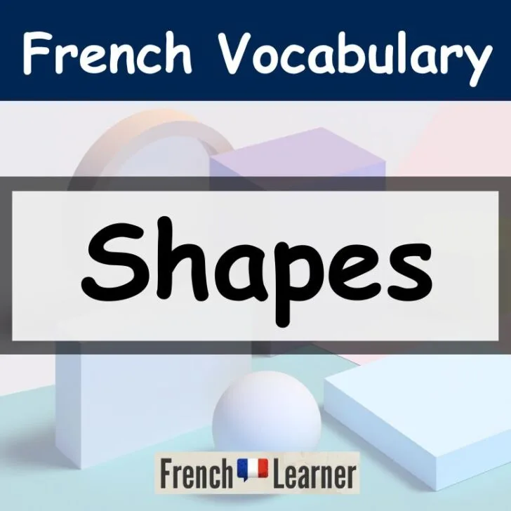 Shapes Vocabulary