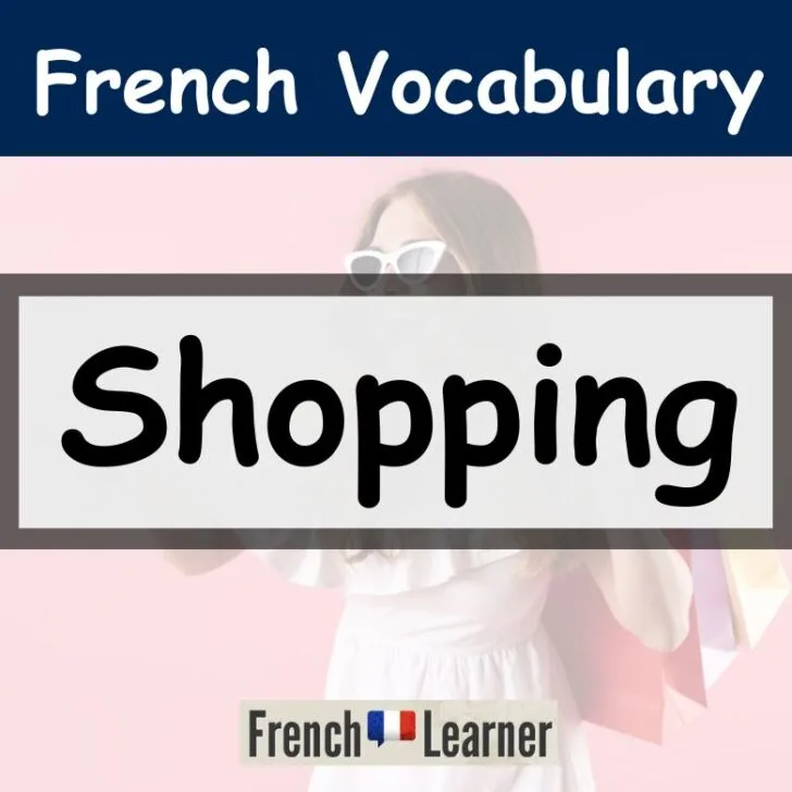 Shopping Vocabulary