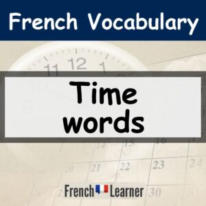 Time words