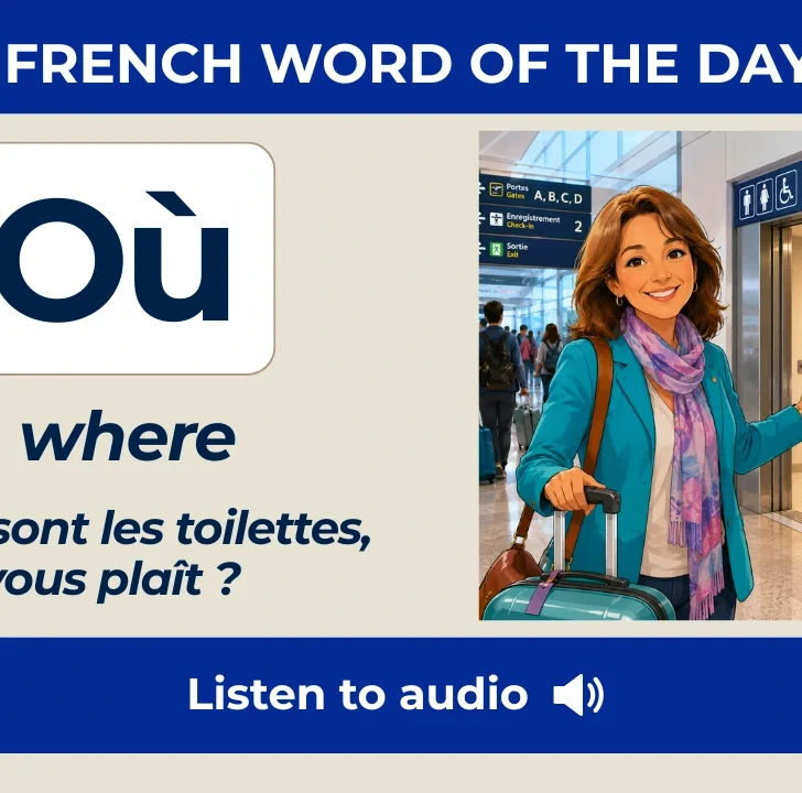 How to Say “Where” in French: Où