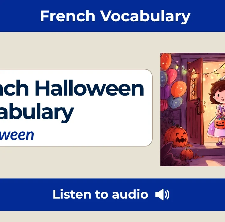 🎃 French Halloween Vocabulary &mdash; L&rsquo;Halloween