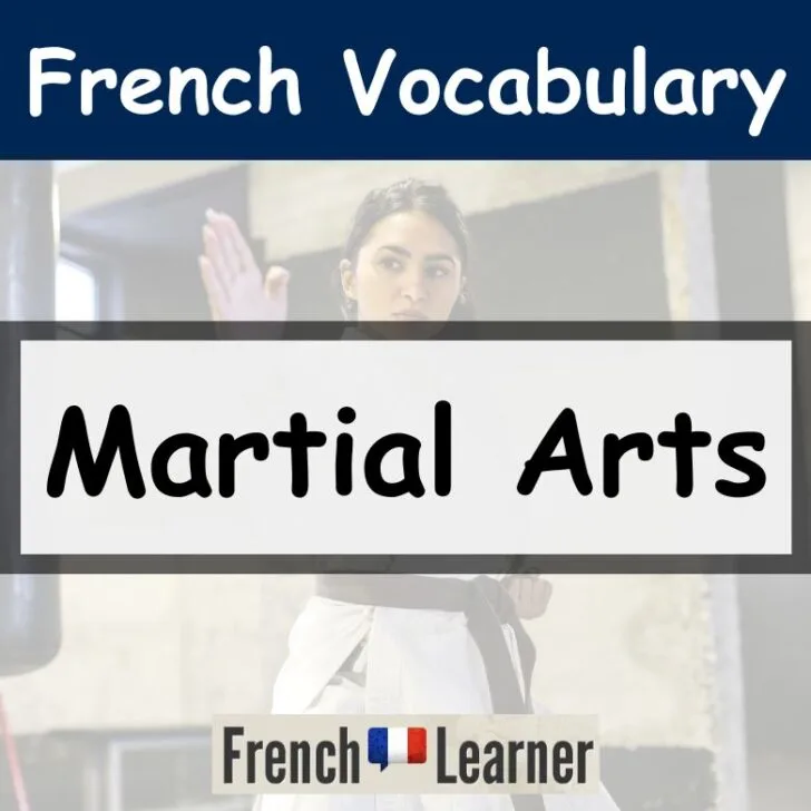 Martial Arts Vocabulary