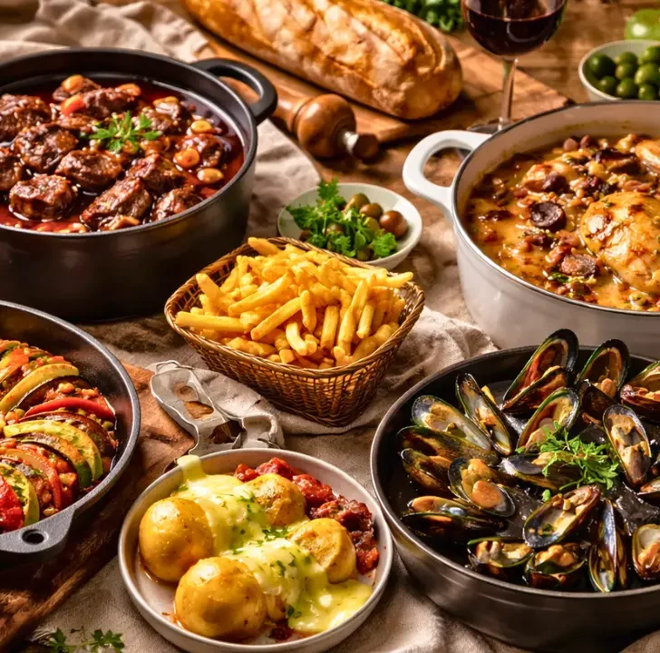 French dish names &mdash; pronunciation with native audio
