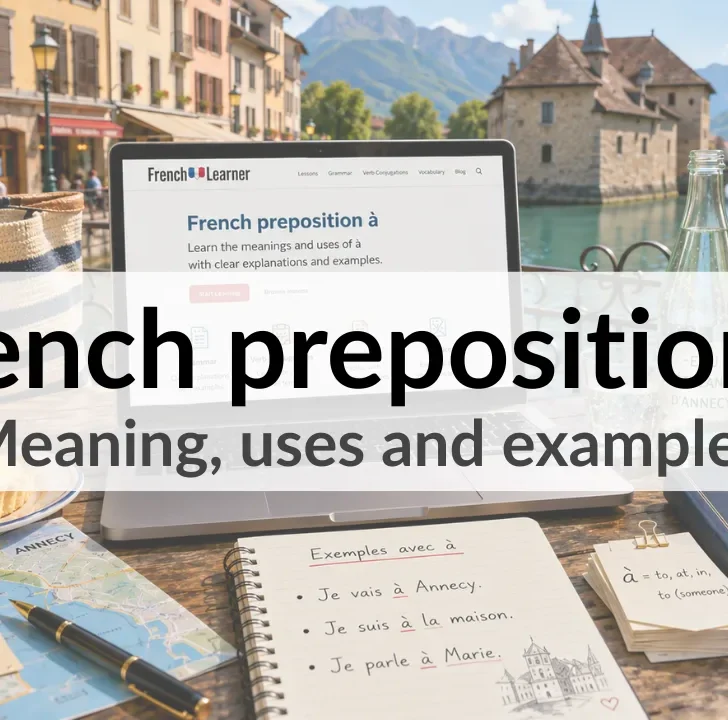 French Preposition &Agrave;: Meaning and Uses