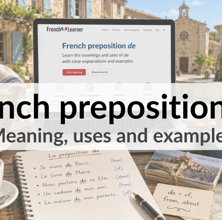 French Preposition De: Meaning and Uses