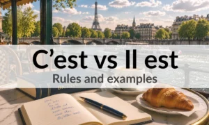 C'est vs il est – rules and examples