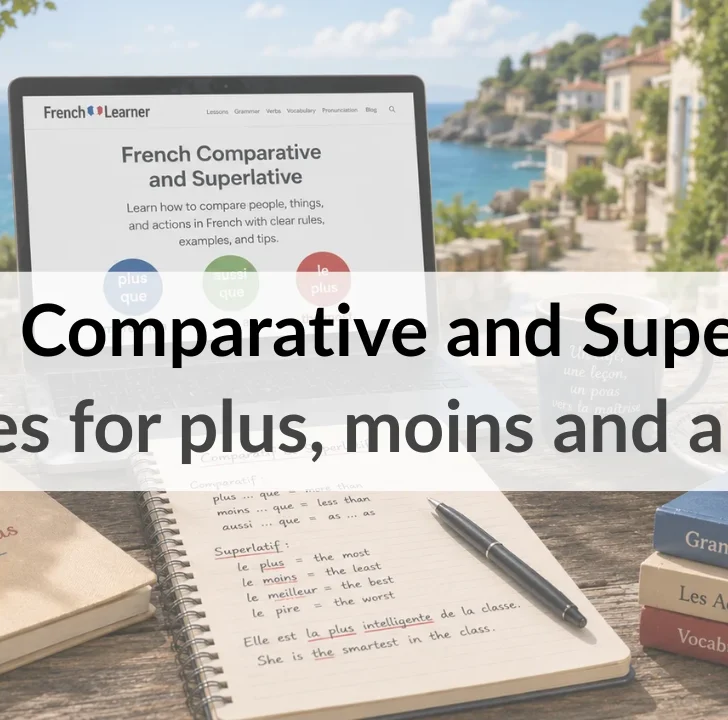 Comparative and Superlative in French