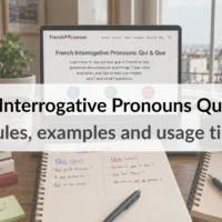 French Interrogative Pronouns Qui & Que &ndash; Rules, examples and usage tips
