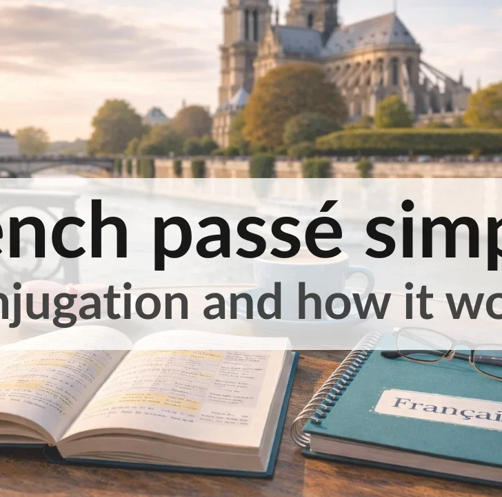 French passé simple tense explained (with examples)