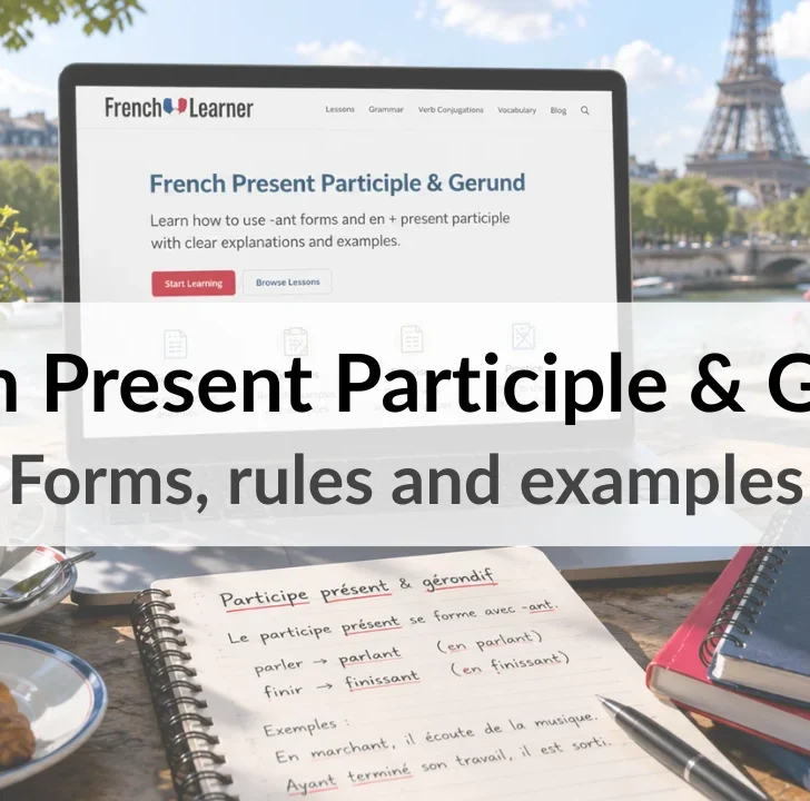 French Present Participle & Gerund