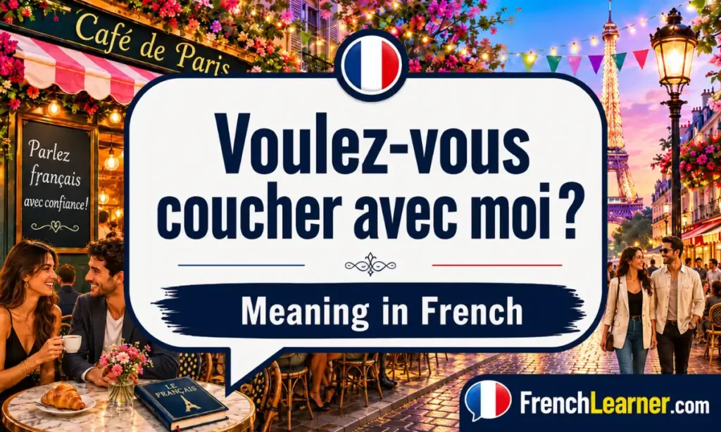 "Voulez-vous coucher avec moi ce soir ?" – Meaning in French