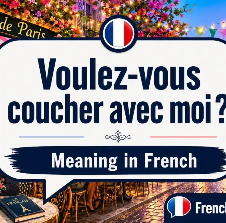 “Voulez-vous coucher avec moi ce soir ?” Meaning in French