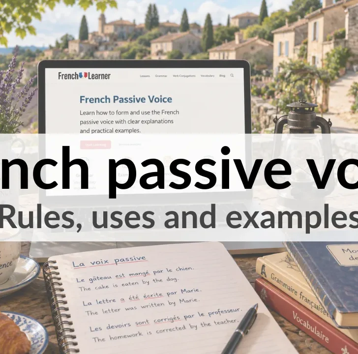 French Passive Voice: Rules, Uses and Examples