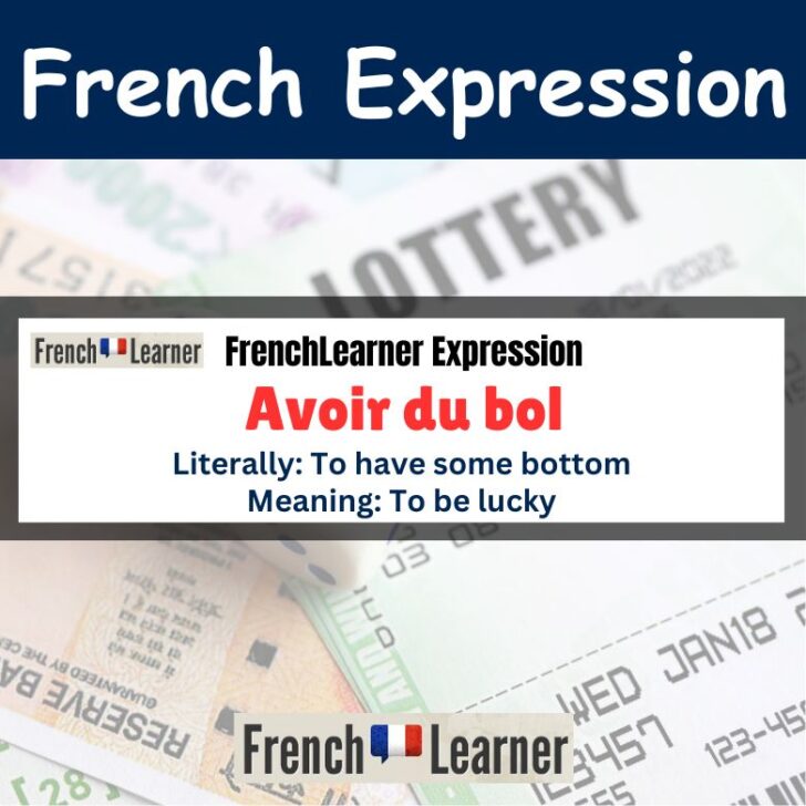 Avoir du bol