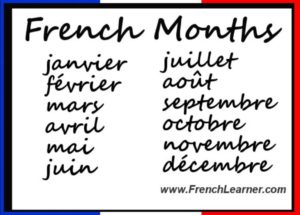 French Months