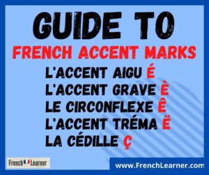 French accent marks
