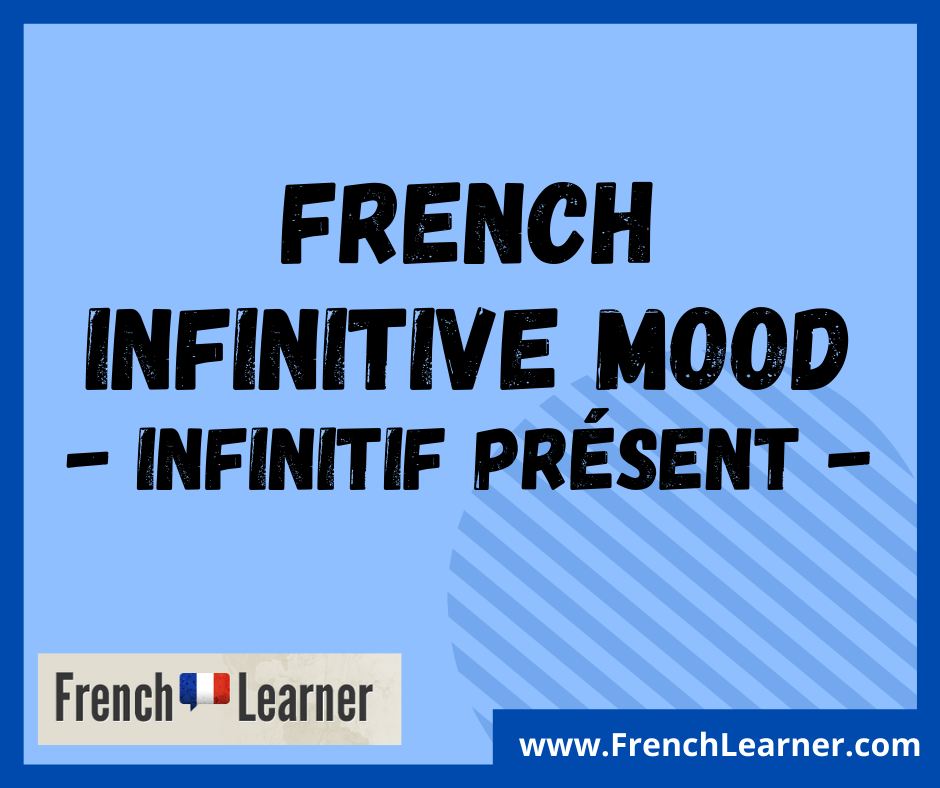 French infinitive mood