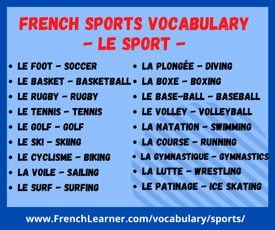 Must-Know Tennis Terms in French