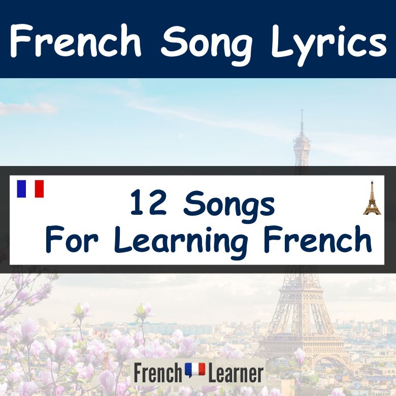 Songs for learning French