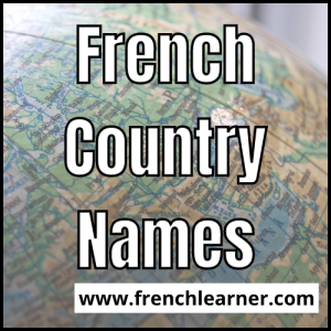 French Country Names