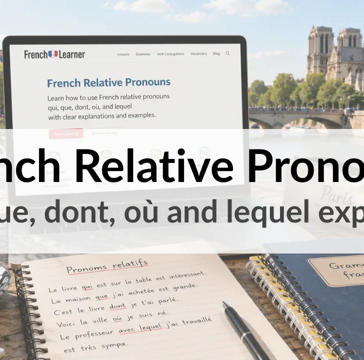 French Relative Pronouns
