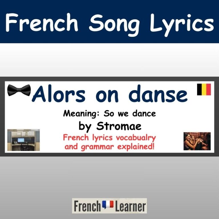 Alors on Danse – Stromae (French Lyrics English Translation)