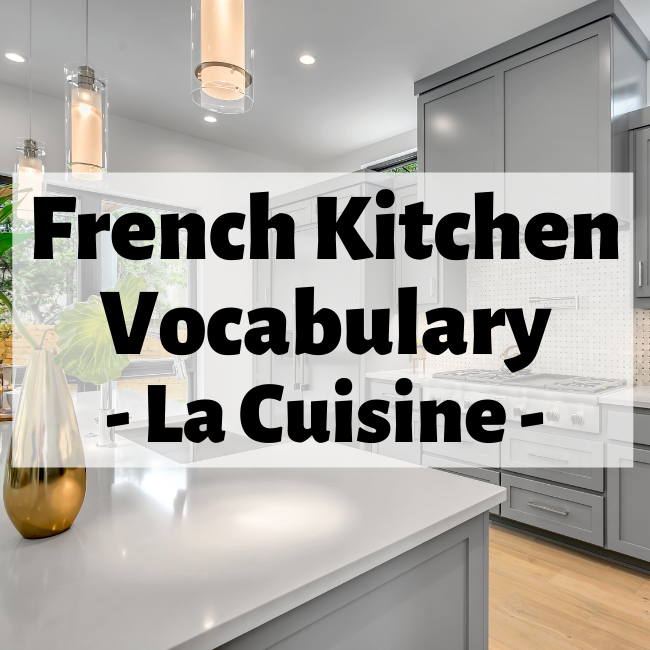 English Vocabulary - 100 KITCHEN ITEMS 