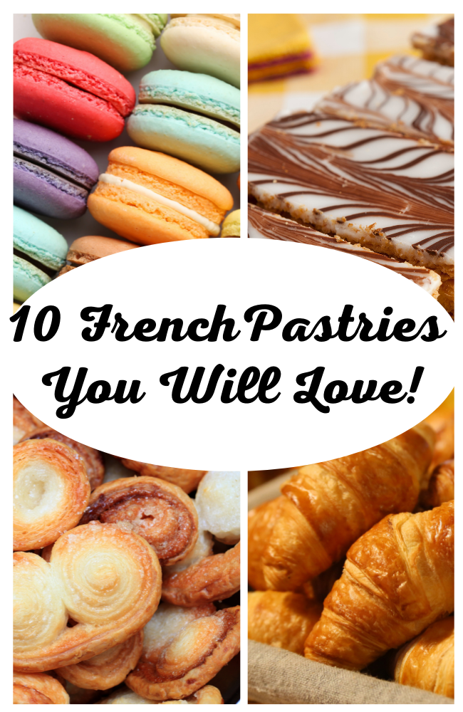 10 French Pastry Names And Pictures