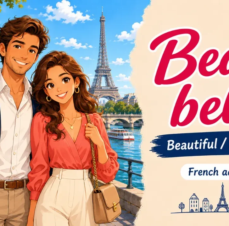 Beau, belle &ndash; How to say beautiful in French (with native audio)