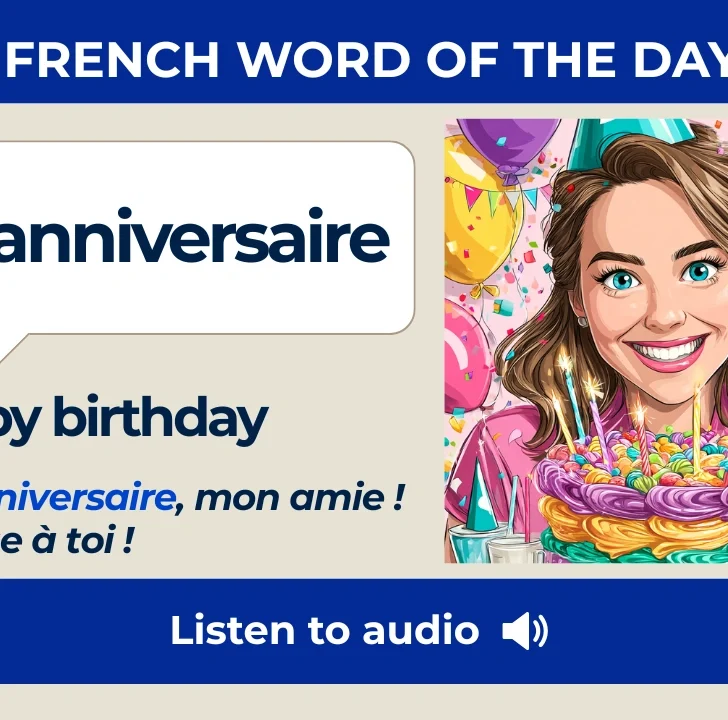 Bon Anniversaire &ndash; Happy Birthday In French (with Audio)