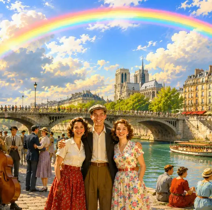 Sous le ciel de Paris (Edith Piaf) — French Lyrics & English Translation