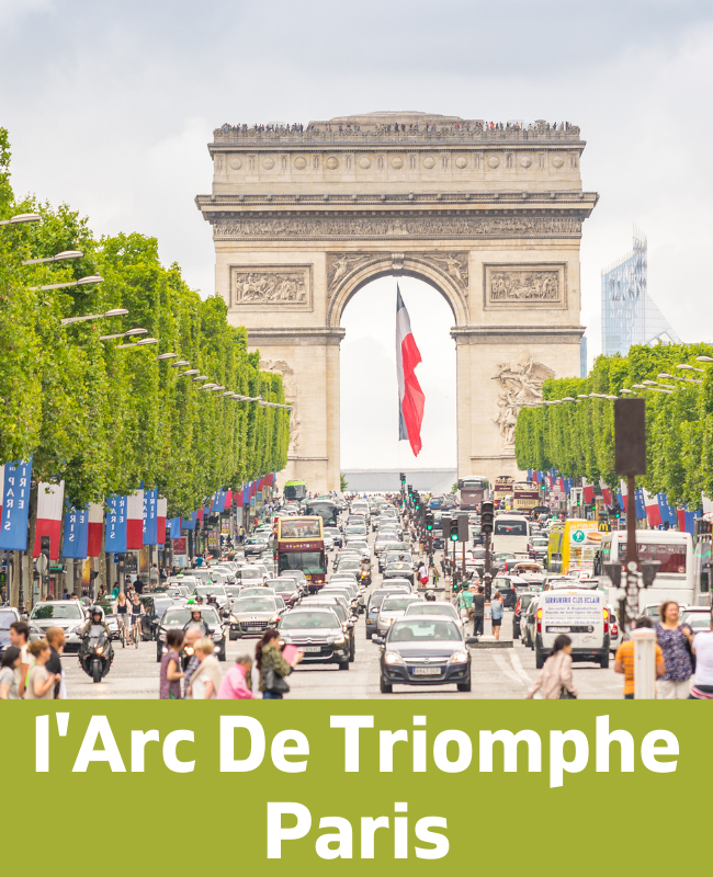 homework with french Arc De Triomphe