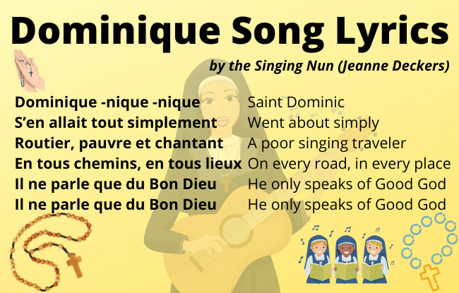 Dominique Song Lyrics