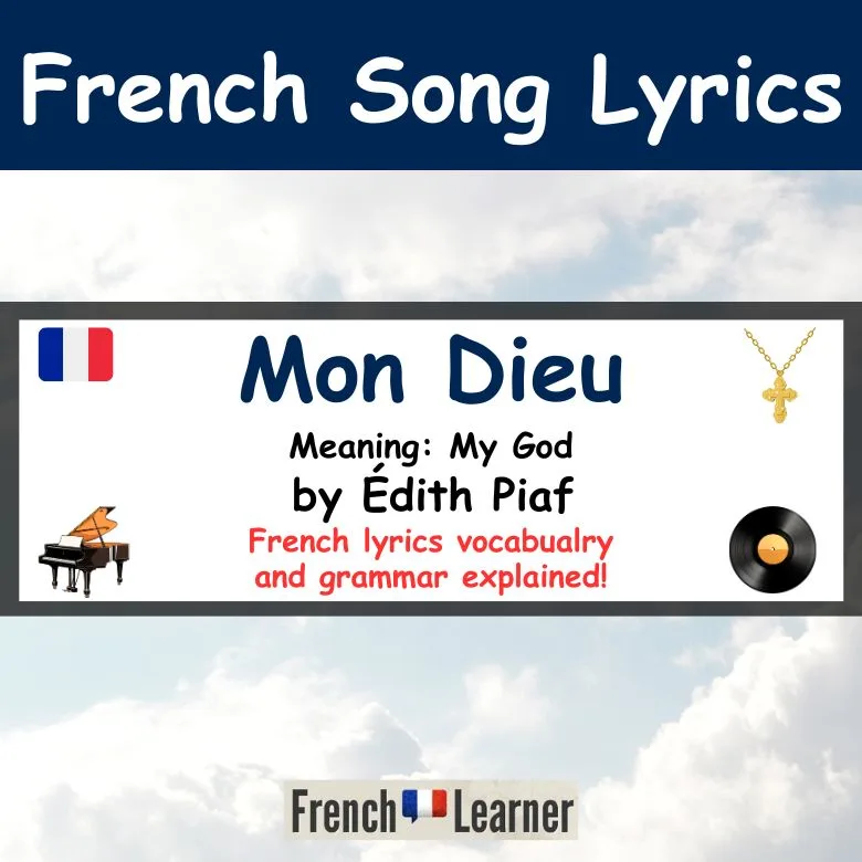 Mon Dieu: Song and lyrics by Édith Piaf.