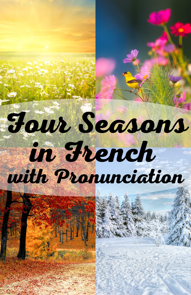 seasons in france essay in french