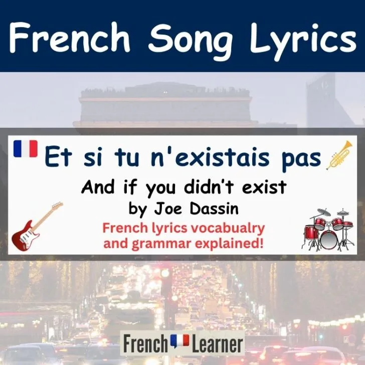 Et si tu n’existais pas – song and lyrics by Joe Dassin