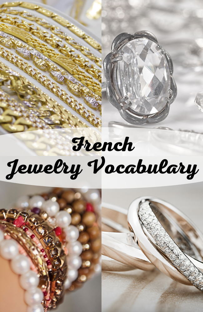 French Jewelry Vocabulary