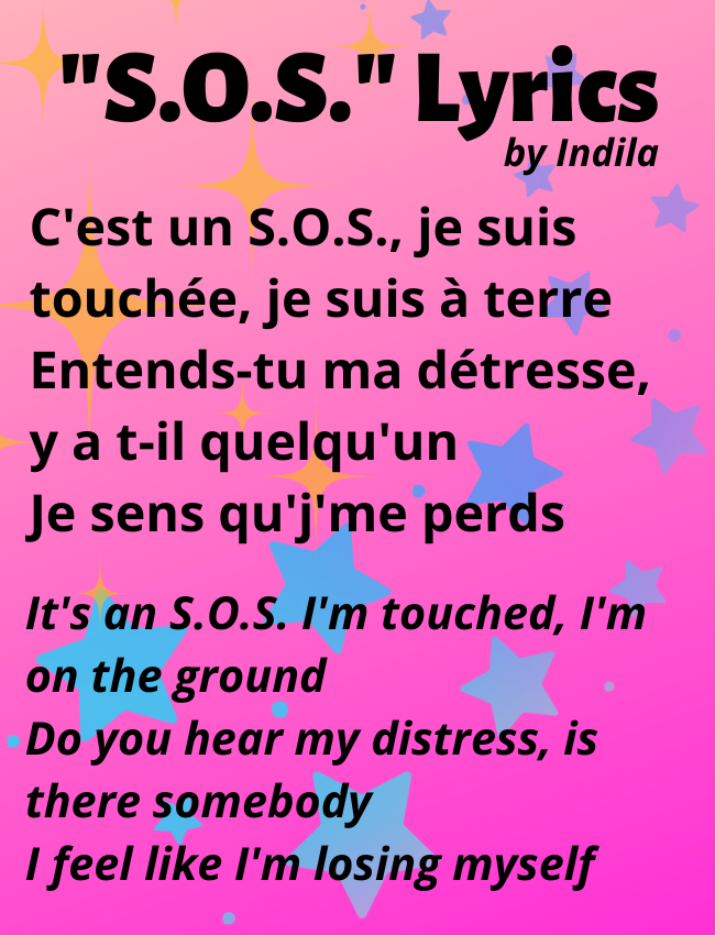 Indila SOS lyrics
