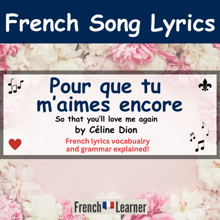 Pour que tu m'aimes encore song and lyrics by Celine Dion