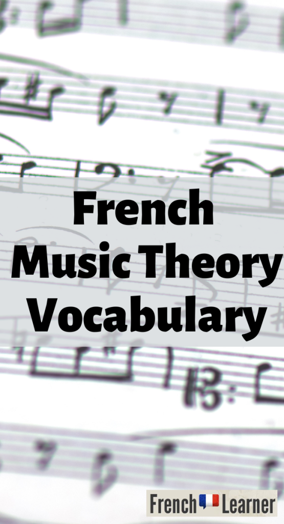 French music theory vocabulary