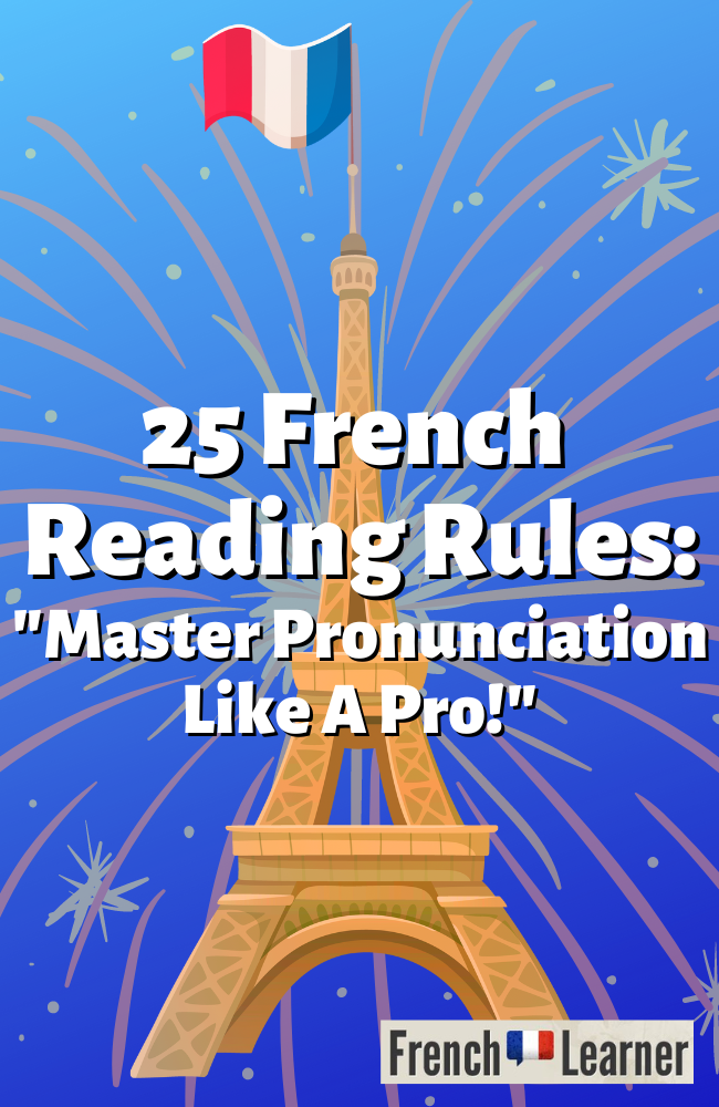 French reading and pronunciation rules